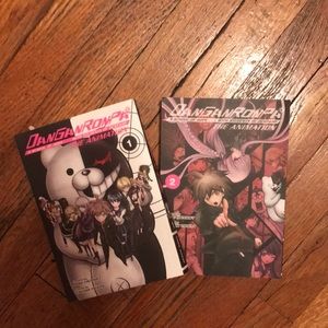 DANGANRONPA TRIGGER HAPPY HAVOC MANGA VOLUMES 1 & 2
